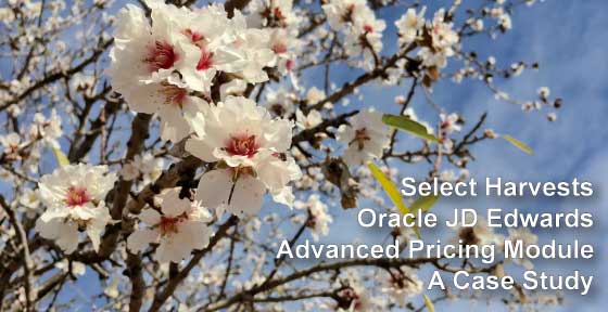 Select Harvests JD Edwards Advanced Pricing implementation by Ndevr IT
